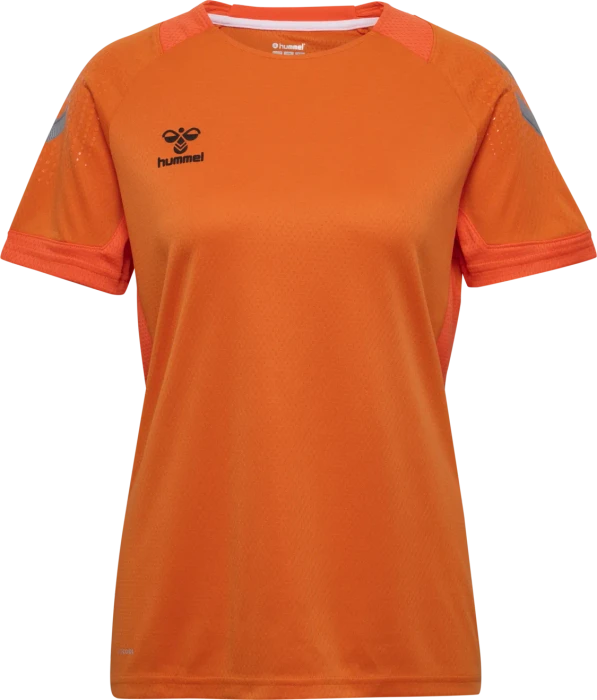 hummel Lead Poly Trikot kurzarm orange tiger (Damen)