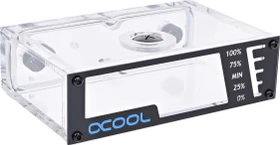 Alphacool Repack Single Bayres 5.25" Rev. 2 Clear