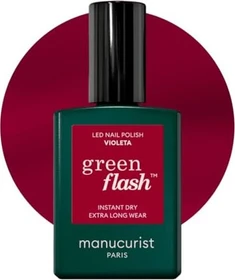 Manucurist Green Flash Led Nagellack violeta, 15ml