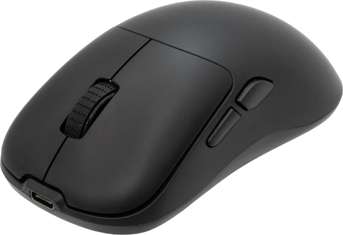 White Shark Aero Black Wireless Gaming Mouse, schwarz, USB