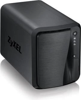 Zyxel NAS520, 1GB RAM, 2x RJ-45 1000Base-T, 3x USB-A 3.0