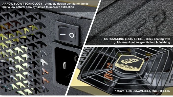 FSP Aurum Pro 850W, ATX 2.3