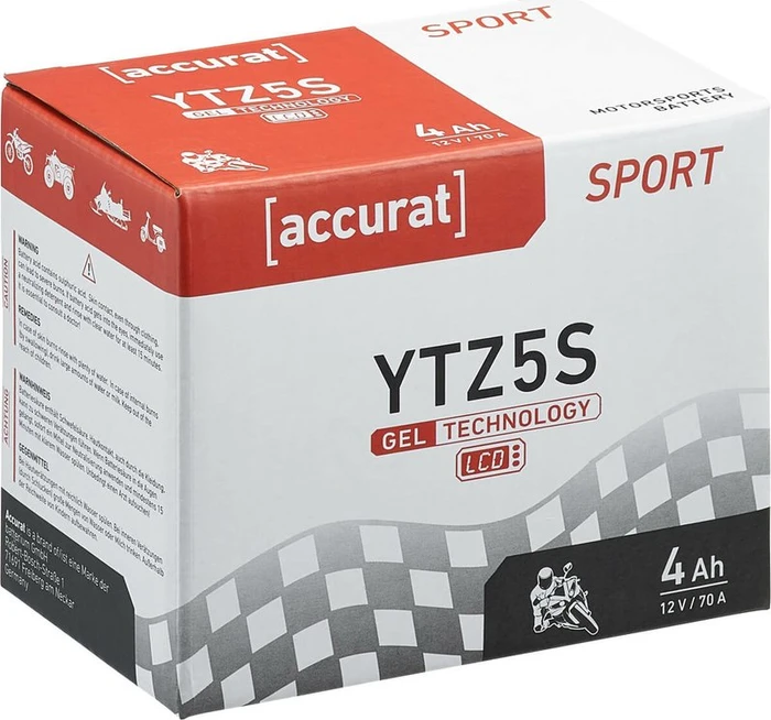 Accurat Sport GEL LCD YTZ5S