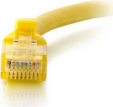 C2G Patchkabel, Cat6, U/UTP, RJ-45/RJ-45, 0.5m, gelb