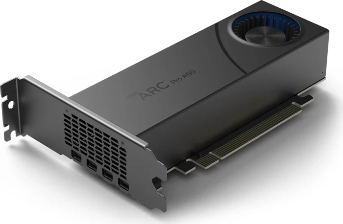 Intel Arc Pro A50, 6GB GDDR6, 4x mDP