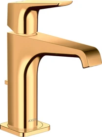 Hansgrohe Axor Citterio E 130 Waschbeckenarmatur mit Ablauffernbedienung polished goldoptik