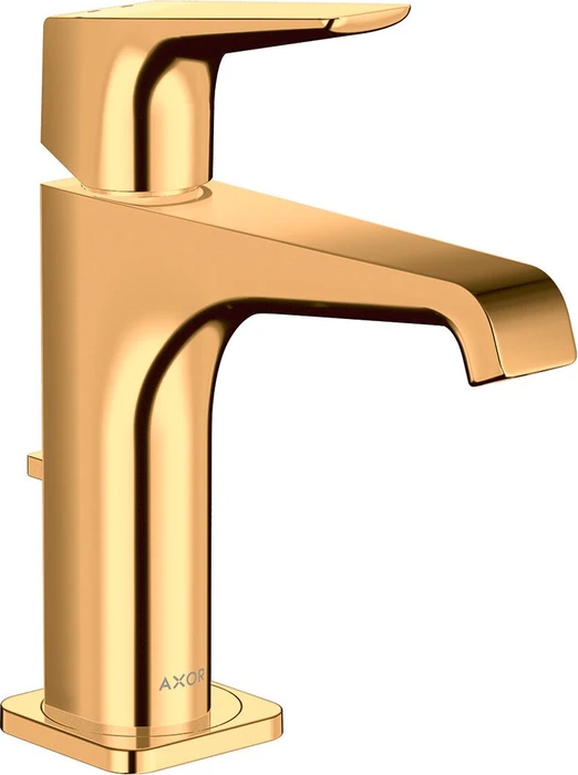 Hansgrohe Axor Citterio E 130 Waschbeckenarmatur mit Ablauffernbedienung polished goldoptik
