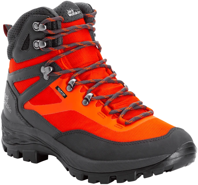 Jack Wolfskin Rebellion Guide Texapore Mid orange/phantom (Herren)
