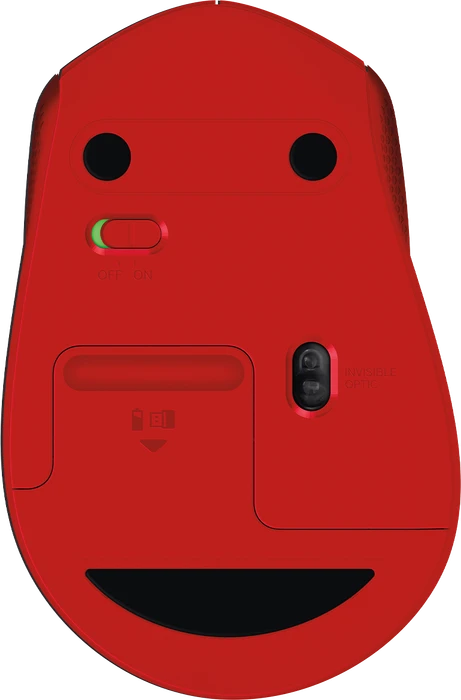 Logitech M330 Silent Plus rot, USB