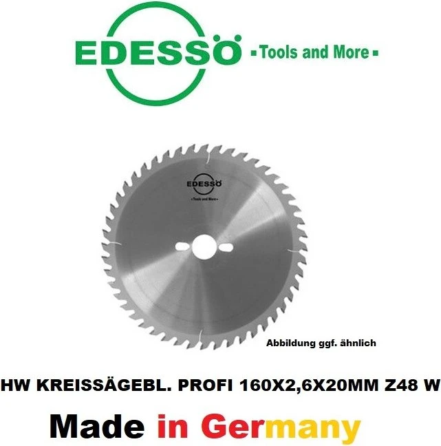 Edessö Type 170 Kreissägeblatt 48Z, 160x1.6x20mm, 1 Stück