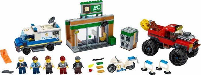 LEGO City - Raubüberfall mit dem Monster-Truck
