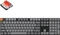 Keychron K5 Max, grau, LEDs weiß, Gateron LOW PROFILE 2.0 RED, USB/Bluetooth, US Vorschaubild