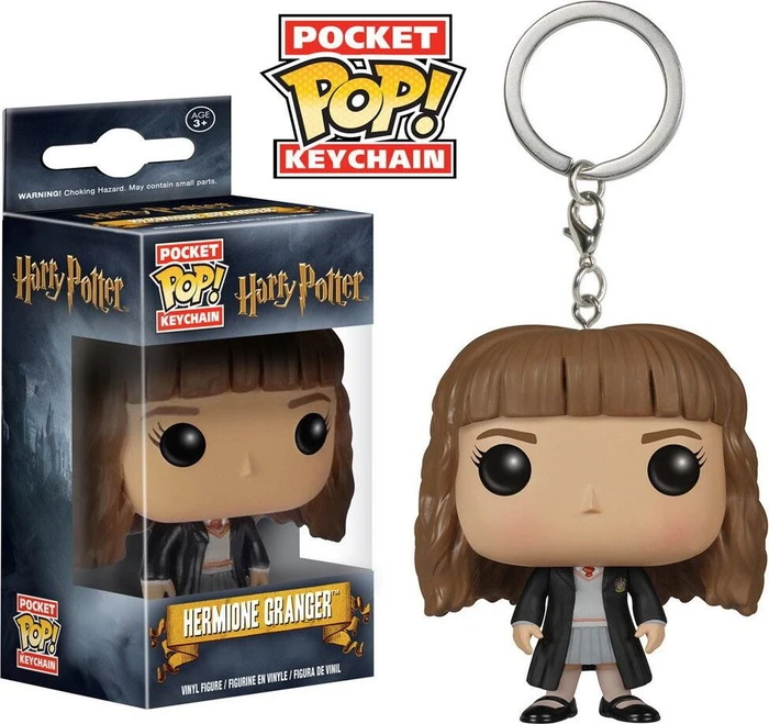 FunKo Pop! Movies - Harry Potter - Hermine Granger in Robes Schlüsselanhänger