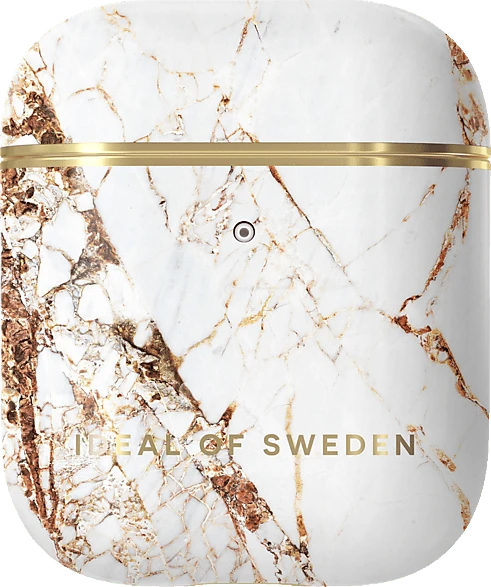 iDeal of Sweden Printed AirPods 1&2 Case Carrara Gold