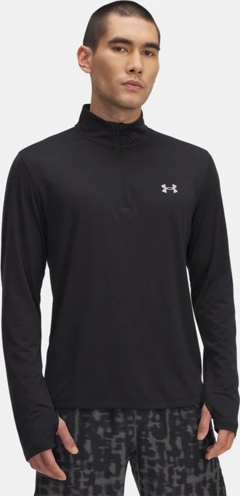 Under Armour Launch 1/4 Zip Funktionsshirt langarm black/reflective (Herren)
