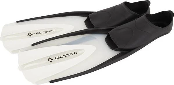 TecnoPro F5 Flossen weiß/schwarz (Junior) (303329)