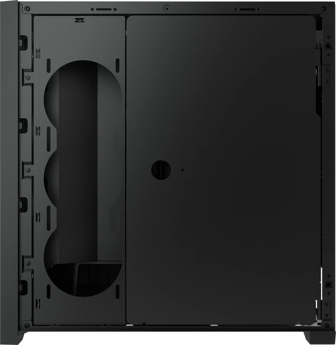 Corsair iCue 5000X RGB, schwarz, Glasfenster