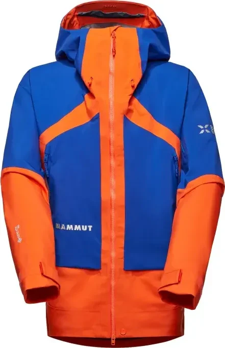 Mammut Eiger Nordwand Pro HS Hooded Funktionsjacke eiger orange/eiger blue (Herren)