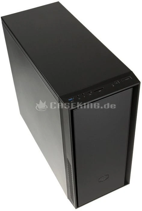 Cooler Master Silencio 550, schwarz matt, schallgedämmt