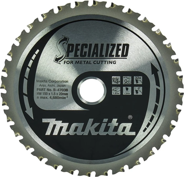 Makita Specialized Kreissägeblatt 32Z, 150x1.5x20mm, 1 Stück