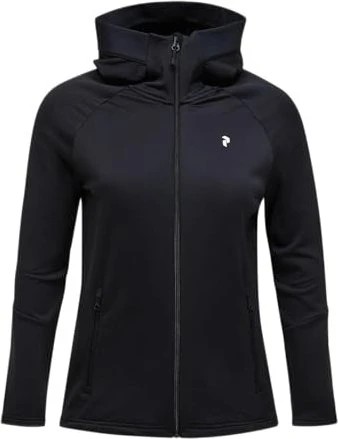 Peak Performance Rider Essentials Midlayer Zip Hood Jacke schwarz (Damen)