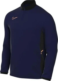 Nike Academy Dri-FIT Football 1/4-Zip Funktionsshirt langarm blue void/black/orange pulse (Herren)