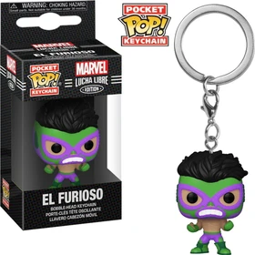 FunKo Pop! - Marvel Lucha Libre - El Furioso Schlüsselanhänger
