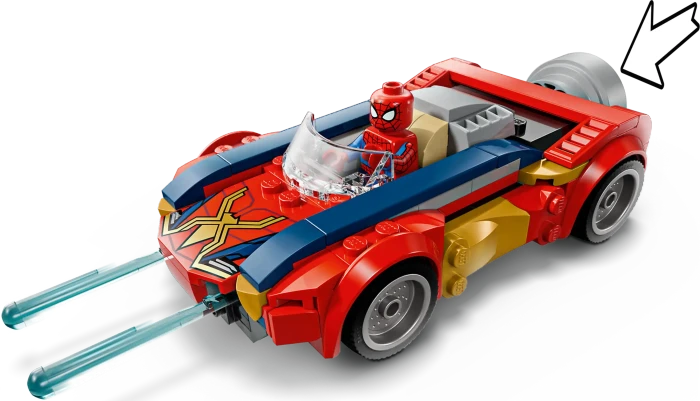 LEGO Marvel Super Heroes Spielset - Spider-Man Auto vs. Venomized Wolverine