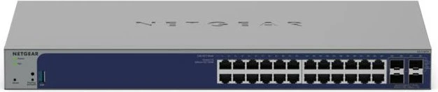 Netgear ProSAFE GS700 Rackmount Gigabit Smart Switch, 24x RJ-45, 4x SFP+