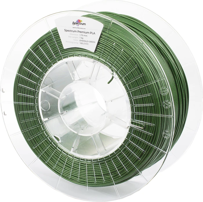 Spectrum PLA, emerald green, Spule, 1.75mm, 1.00kg