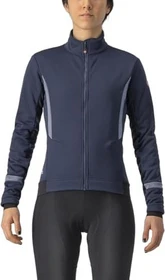 Castelli Dinamica 2 Fahrradjacke savile blue/silver reflex (Damen)