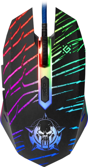 Defender Dark Agent GM-590L RGB Gaming Mouse schwarz, USB