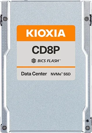 KIOXIA CD8P-V Data Center - 3DWPD Mixed Use SSD 3.2TB, SIE, 2.5" / U.2 / PCIe 5.0 x4