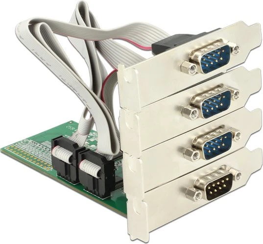 DeLOCK 4x seriell, PCIe x1