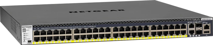 Netgear ProSAFE M4300 Rackmount Gigabit Managed Switch, 50x RJ-45, 2x SFP+, 860W PoE+