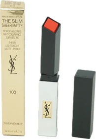 Yves Saint Laurent Rouge Pur Couture The Slim Sheer Matte Lippenstift 103 Orange Provocant, 2.2g