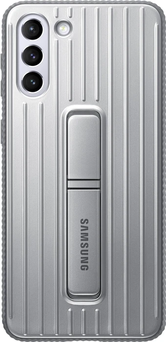 Samsung Protective Standing Cover für Galaxy S21+ grau