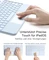 Inateck ACE Touch Ultraleicht Tastatur für iPad Pro 11" (M4), blau, DE Vorschaubild