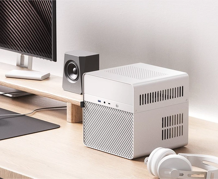 Jonsbo N2, weiß, Mini-ITX