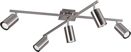 Trio Marley 5-flammig nickel matt