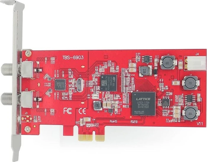 TBS DVB-S2 Doppel-Tuner, PCIe x1