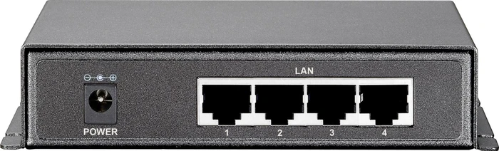 LevelOne GEP Desktop Gigabit Switch, 5x RJ-45, 115W PoE+