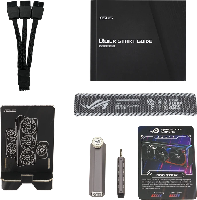 ASUS ROG Strix GeForce RTX 4080, ROG-STRIX-RTX4080-16G-GAMING, 16GB GDDR6X, 2x HDMI, 3x DP
