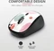 Trust Yvi Wireless Mouse Pink Circles, USB Vorschaubild