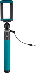 Caruba Selfie Stick Plug & Play blau