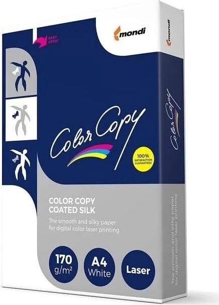 Mondi Color Copy Coated Glossy Laserpapier hochglänzend weiß, A4, 135g/m², 250 Blatt