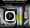Corsair Vengeance RGB DDR5 Light Enhancement Kit, weiß Vorschaubild