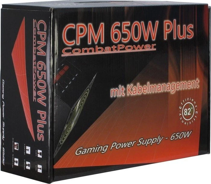 Inter-Tech Combat Power CP Plus Modular 650W, ATX 2.2