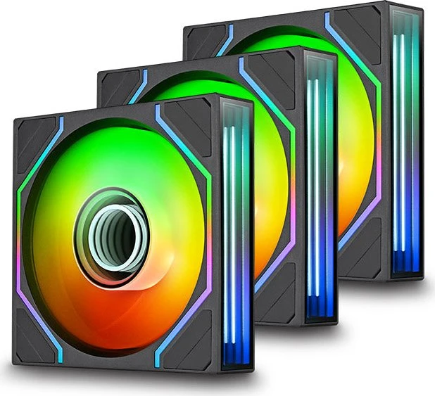 Thermaltake SWAFAN 140 EX Infinity ARGB Sync, schwarz, 144mm, 3er-Pack