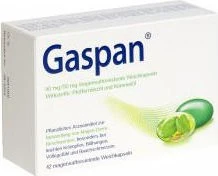 Gaspan 90 mg/50mg magensaftresistente Weichkapseln, 14 Stück